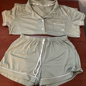 Light Green Pajama Set